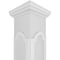 Ekena Millwork Craftsman Classic Square Non-Tapered Paramount Fretwork Column w/ Tuscan Capital & Tuscan Base CC1210ENPMTTUTU - alternate 4